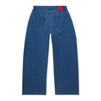 Γυναικείο Kickers Classic Wide Leg Jean Μπλε