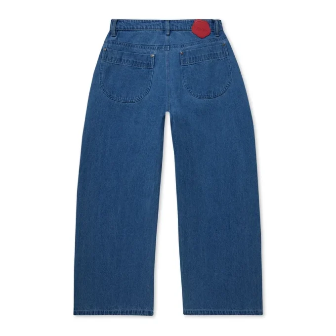 Γυναικείο Kickers Classic Wide Leg Jean Μπλε Γυναικείο Kickers Classic Wide Leg Jean Μπλε