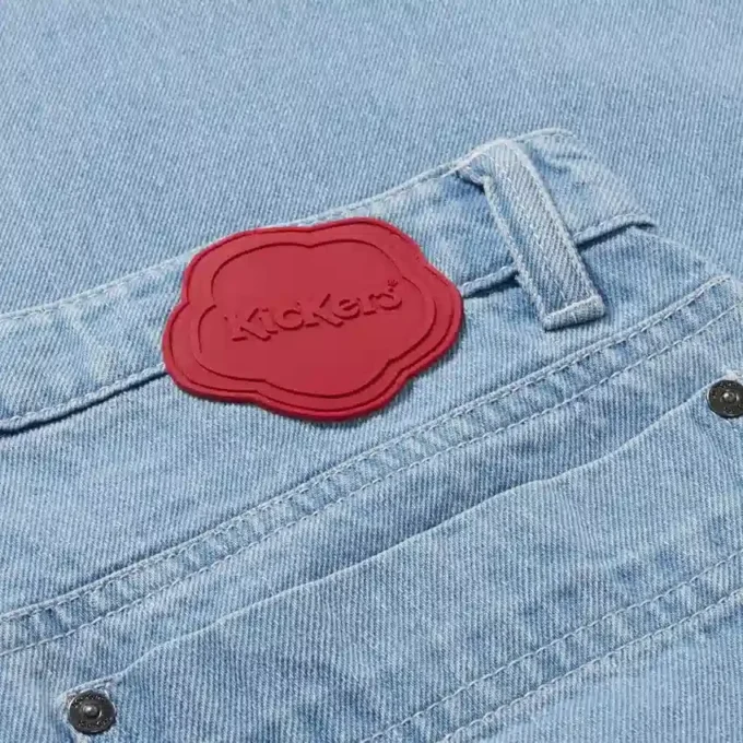 Γυναικείο Kickers Classic Wide Leg Jean Μπλε Γυναικείο Kickers Classic Wide Leg Jean Μπλε