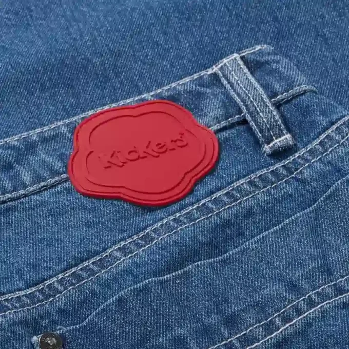 Γυναικείο Kickers Classic Wide Leg Jean Μπλε Γυναικείο Kickers Classic Wide Leg Jean Μπλε