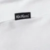 Γυναικείο κλασικό ριμπ γιλέκο Kickers σε λευκό χρώμα Γυναικείο κλασικό ριμπ γιλέκο Kickers σε λευκό χρώμα