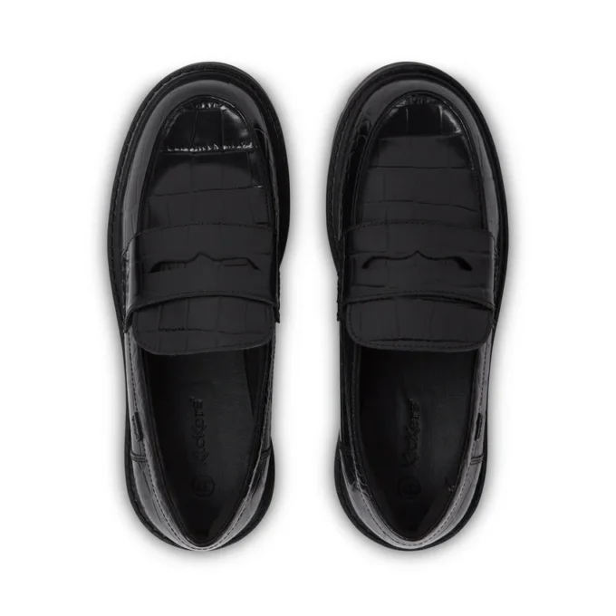Γυναικείο Kori Loafer Croc Leather Black