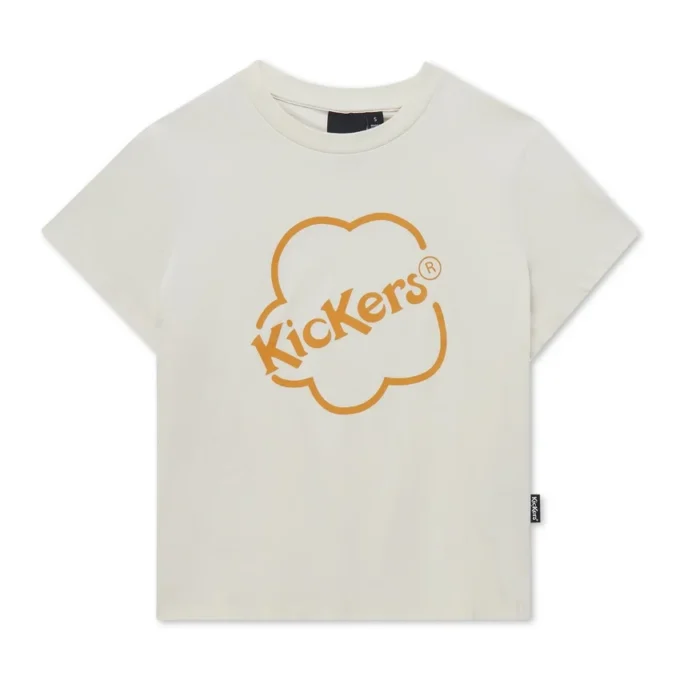 Γυναικείο μπλουζάκι Kickers Classic Skinny Λευκό