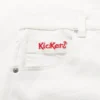 Γυναικείο τζιν Kickers Classic Barrel Leg λευκό Γυναικείο τζιν Kickers Classic Barrel Leg λευκό