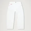 Γυναικείο τζιν Kickers Classic Barrel Leg λευκό Γυναικείο τζιν Kickers Classic Barrel Leg λευκό
