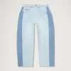 Γυναικείο τζιν Kickers Classic Wide Leg Barrel μπλε Γυναικείο τζιν Kickers Classic Wide Leg Barrel μπλε
