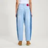 Γυναικείο τζιν Kickers Classic Wide Leg Barrel μπλε Γυναικείο τζιν Kickers Classic Wide Leg Barrel μπλε