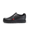 Junior Boys Fragma Slip Leather Black Junior Boys Fragma Slip Leather Black