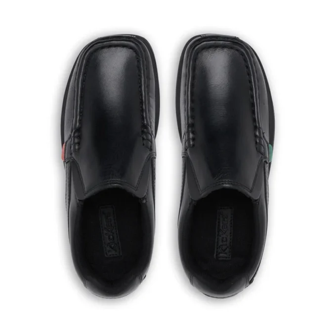 Junior Boys Fragma Slip Leather Black Junior Boys Fragma Slip Leather Black