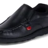 Junior Boys Fragma Slip Leather Black Junior Boys Fragma Slip Leather Black