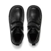 Junior Boys Kick Hi Roll Leather Black Junior Boys Kick Hi Roll Leather Black