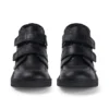 Junior Boys Kick Hi Scuff Leather Black Junior Boys Kick Hi Scuff Leather Black