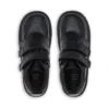 Junior Boys Kick Hi Scuff Leather Black Junior Boys Kick Hi Scuff Leather Black