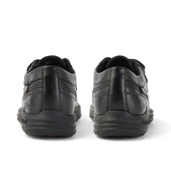Junior Boys Reasan Moc Leather Black Junior Boys Reasan Moc Leather Black