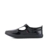 Junior Girls Kariko T Bar Patent Leather Black