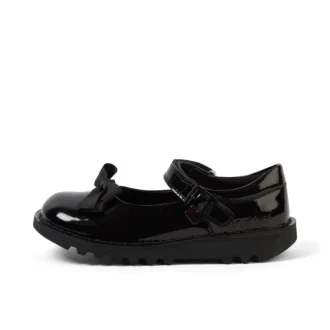 Junior Girls Kick Mj Bow Patent Leather Black