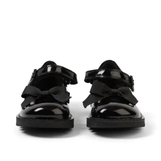 Junior Girls Kick Mj Bow Patent Leather Black