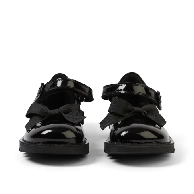 Junior Girls Kick Mj Bow Patent Leather Black