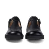 Junior Girls Kick T-Bar Leather Black Junior Girls Kick T-Bar Leather Black
