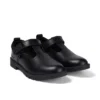 Junior Girls Lachly T-Bar Leather Black Junior Girls Lachly T-Bar Leather Black