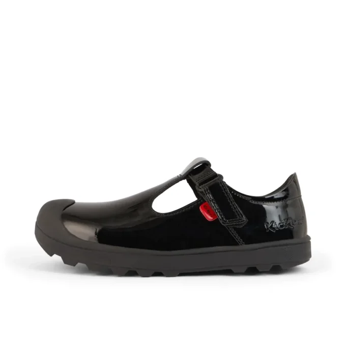 Junior Girls Plunk MJ Leather Black Junior Girls Plunk MJ Leather Black