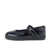 Junior Girls Tovni Brogue MJ Patent Leather Black