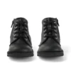 Junior Unisex Kick Hi Zip Leather Alternative Μαύρο