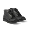 Junior Unisex Kick Hi Zip Leather Alternative Μαύρο