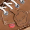 Junior Unisex Kick Hi Zip Leather Tan Junior Unisex Kick Hi Zip Leather Tan
