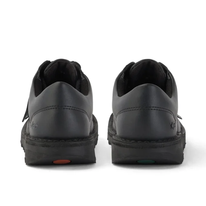 Junior Unisex Kick Lo Δέρμα Alternative Μαύρο