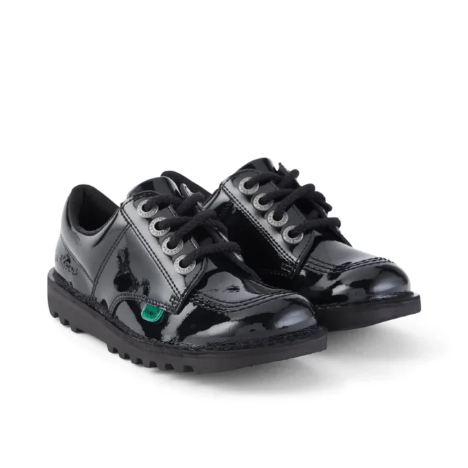 Junior Unisex Kick Lo Λουστρίνι Μαύρο