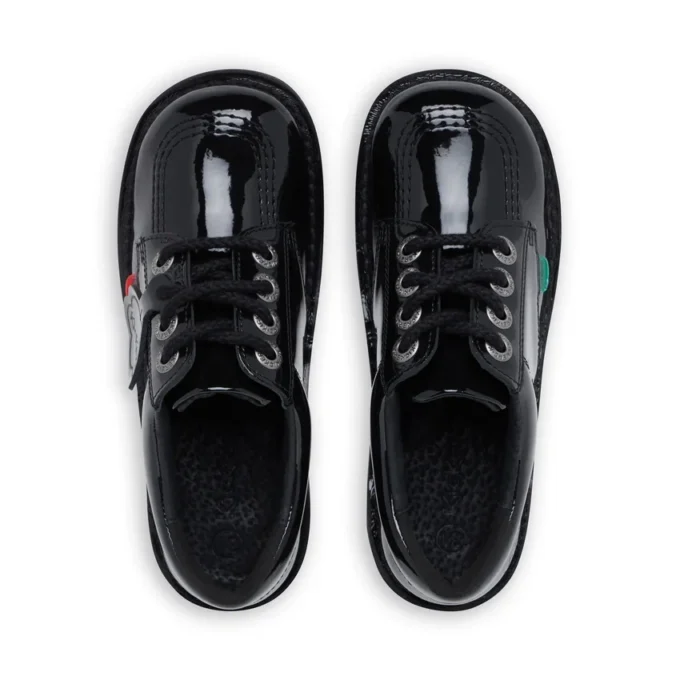 Junior Unisex Kick Lo Λουστρίνι Μαύρο