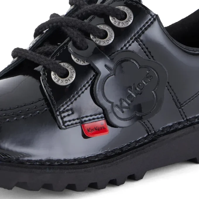 Junior Unisex Kick Lo Λουστρίνι Μαύρο