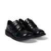 Junior Unisex Kick Lo Twin Vel Δέρμα Μαύρο