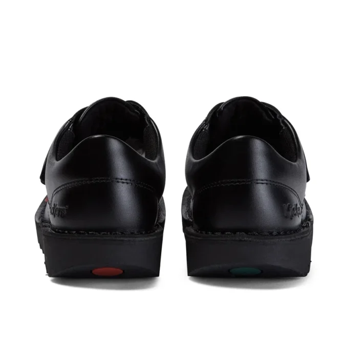 Junior Unisex Kick Lo Twin Vel Δέρμα Μαύρο