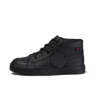 Junior Unisex Tovni Hi Leather Black