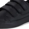 Junior Unisex Tovni Trip Δέρμα Μαύρο