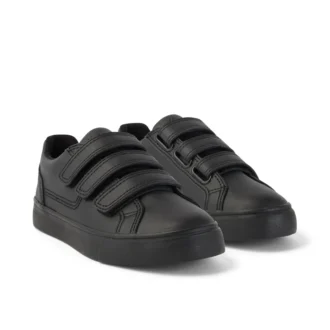 Junior Unisex Tovni Trip Leather Alternative Black