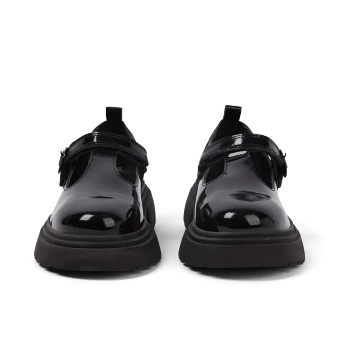 Junior Women Kenzi T-Bar Patent Leather Black