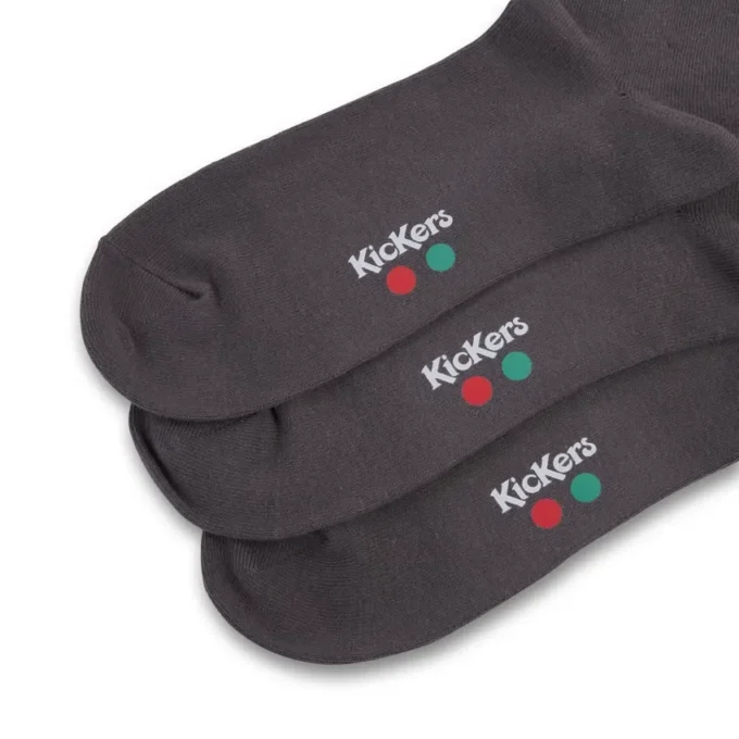 Κάλτσες για ενήλικες, Unisex, Everyday Crew, σετ 3 τεμαχίων, γκρι Κάλτσες για ενήλικες, Unisex, Everyday Crew, σετ 3 τεμαχίων, γκρι