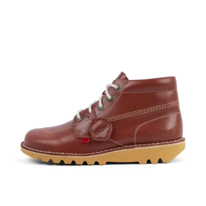 Kick Hi για ενήλικες, Unisex, δέρμα σκούρο καφέ Kick Hi για ενήλικες, Unisex, δέρμα σκούρο καφέ