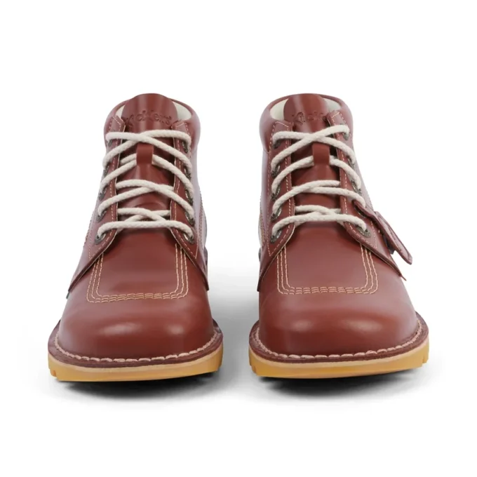 Kick Hi για ενήλικες, Unisex, δέρμα σκούρο καφέ Kick Hi για ενήλικες, Unisex, δέρμα σκούρο καφέ