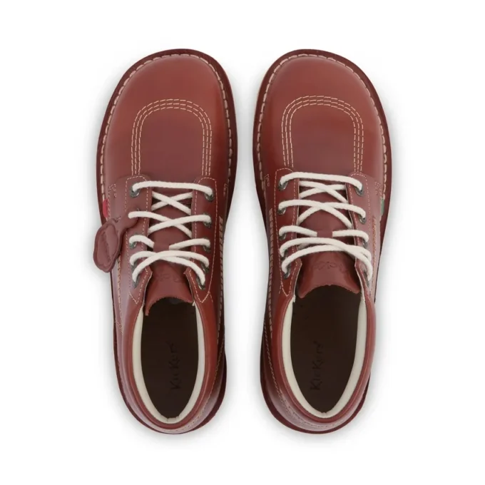 Kick Hi για ενήλικες, Unisex, δέρμα σκούρο καφέ Kick Hi για ενήλικες, Unisex, δέρμα σκούρο καφέ