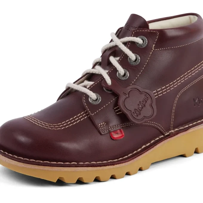 Kick Hi για ενήλικες, Unisex, δέρμα, σκούρο κόκκινο Kick Hi για ενήλικες, Unisex, δέρμα, σκούρο κόκκινο