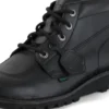Youth Unisex Kick Hi Leather Alternative Black