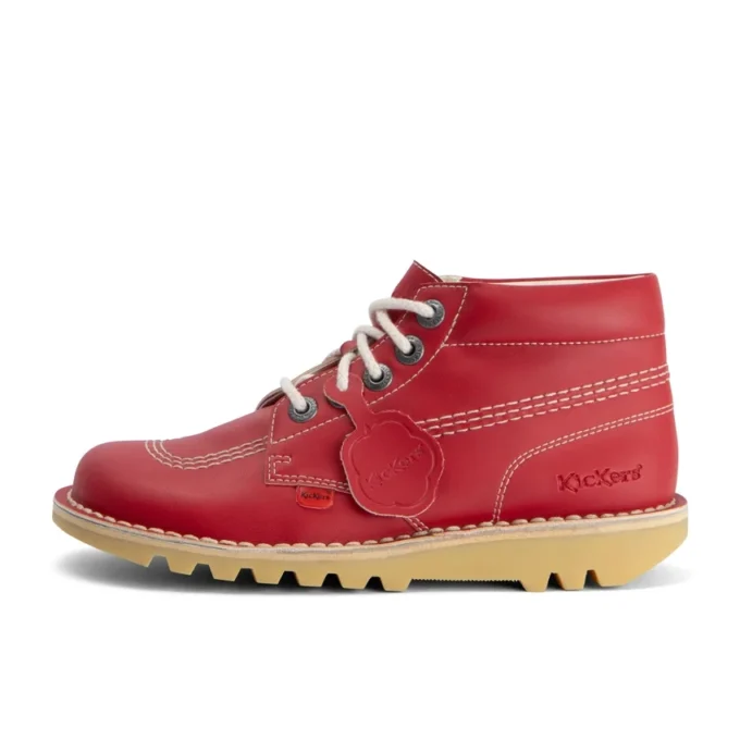 Kick Hi Leather Alternative Red για ενήλικες, Unisex