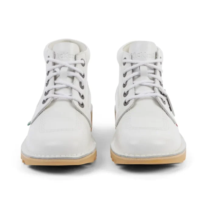 Kick Hi White για ενήλικες, Unisex