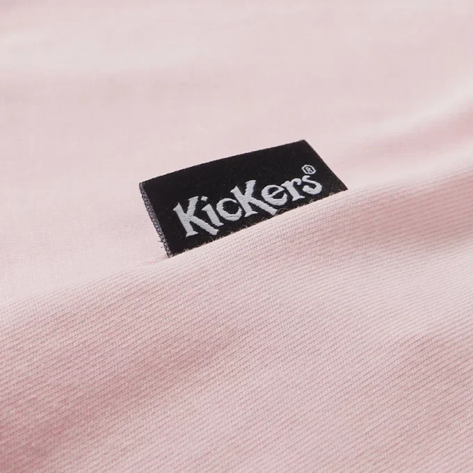 Κλασικό ελαφρύ μπλουζάκι Kickers για ενήλικες γυναίκες, ροζ Κλασικό ελαφρύ μπλουζάκι Kickers για ενήλικες γυναίκες, ροζ