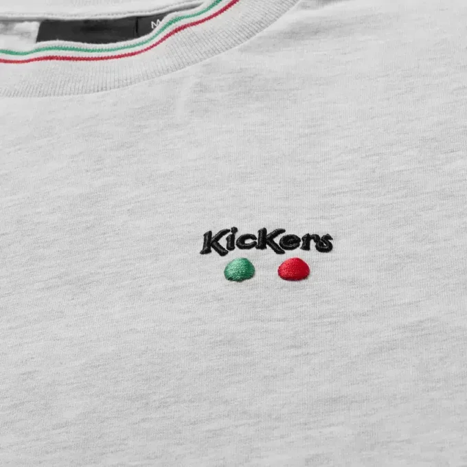 Κλασικό μπλουζάκι Kickers για ενήλικες άνδρες, γκρι Κλασικό μπλουζάκι Kickers για ενήλικες άνδρες, γκρι