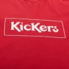 Κλασικό μπλουζάκι Kickers για ενήλικες άνδρες, κόκκινο Κλασικό μπλουζάκι Kickers για ενήλικες άνδρες, κόκκινο